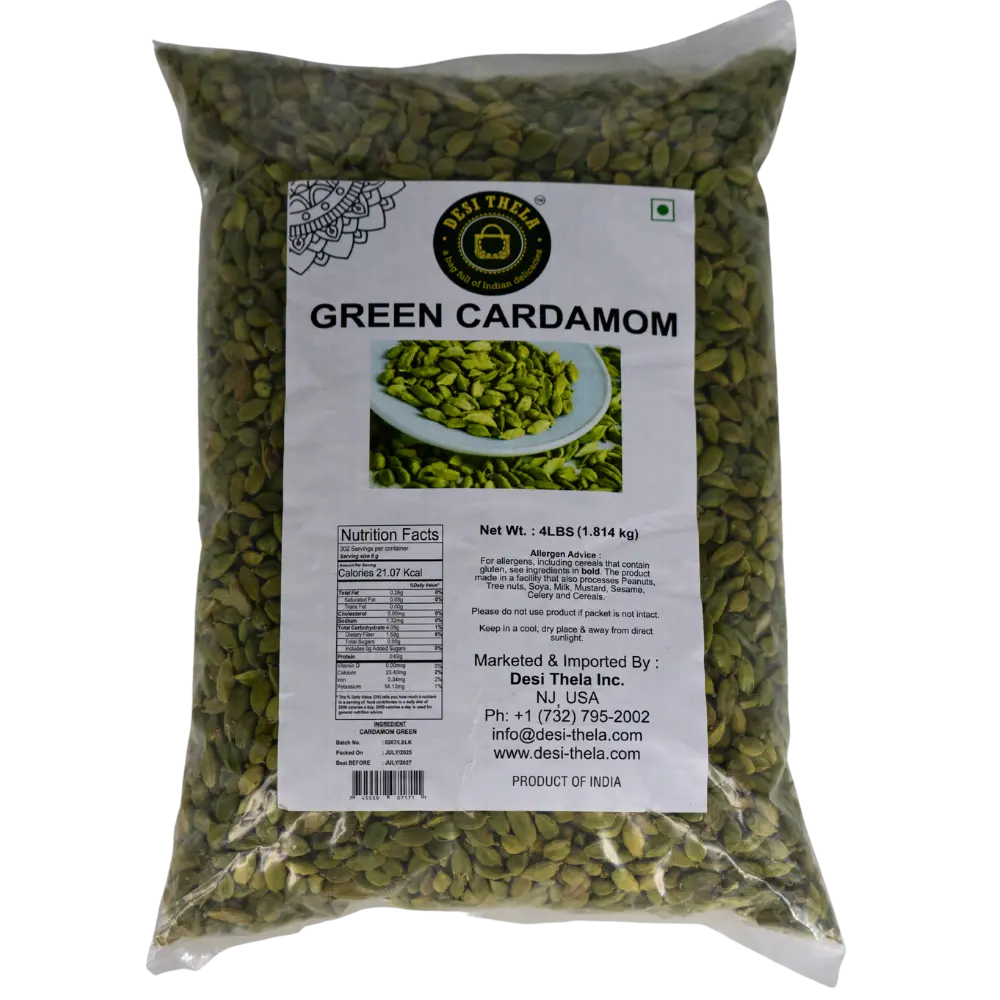 CARDAMOM GREEN 4 Lb